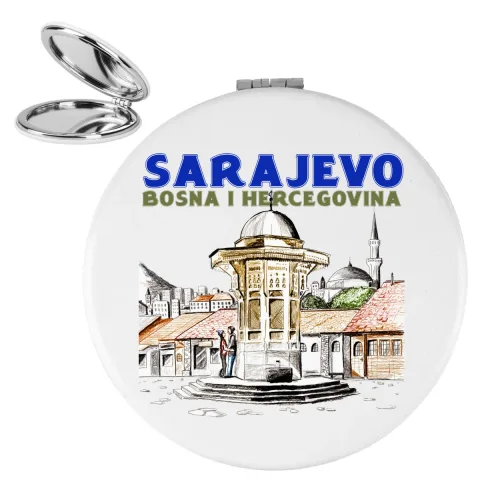 Sarajevo 1 - Ogledalce – izdelek sa printom
