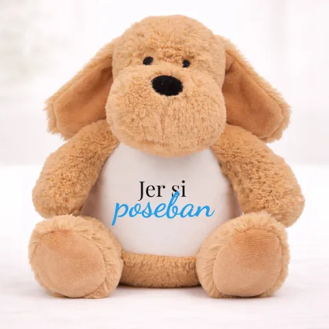 Jer si poseban - Plišana igračka - Pas – izdelek sa printom