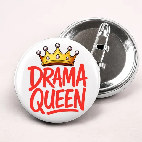 Drama qeen - Bedževi – proizvod sa printom