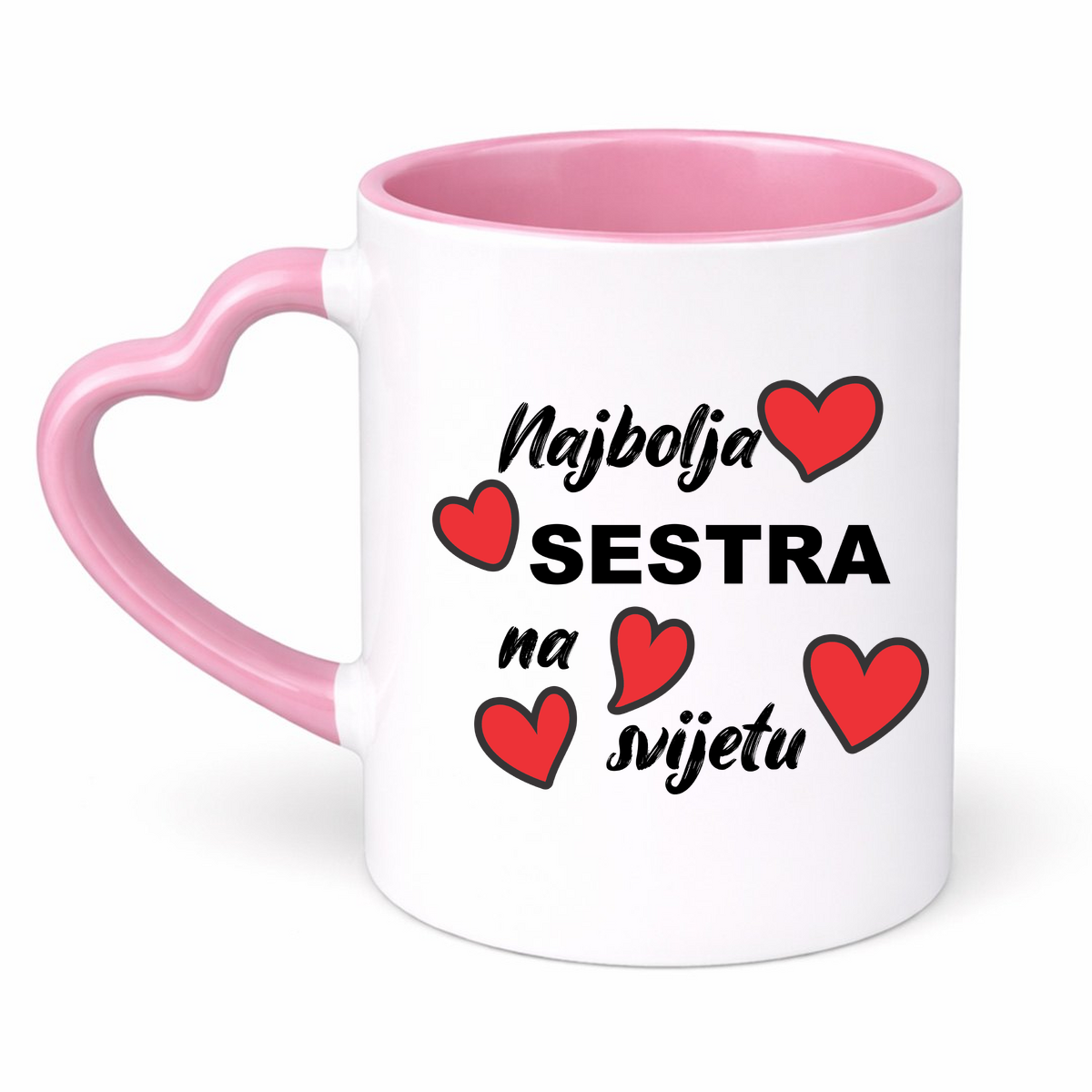 Najbolja sestra na svijetu 2 - Šolja Srce – prikaz izdelka