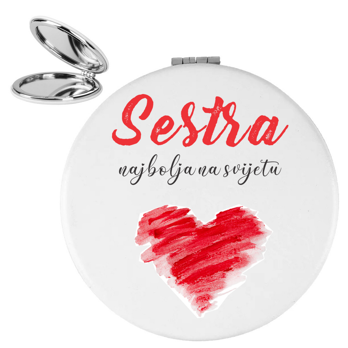 Sestra najbolja na svijetu - Ogledalce – prikaz izdelka