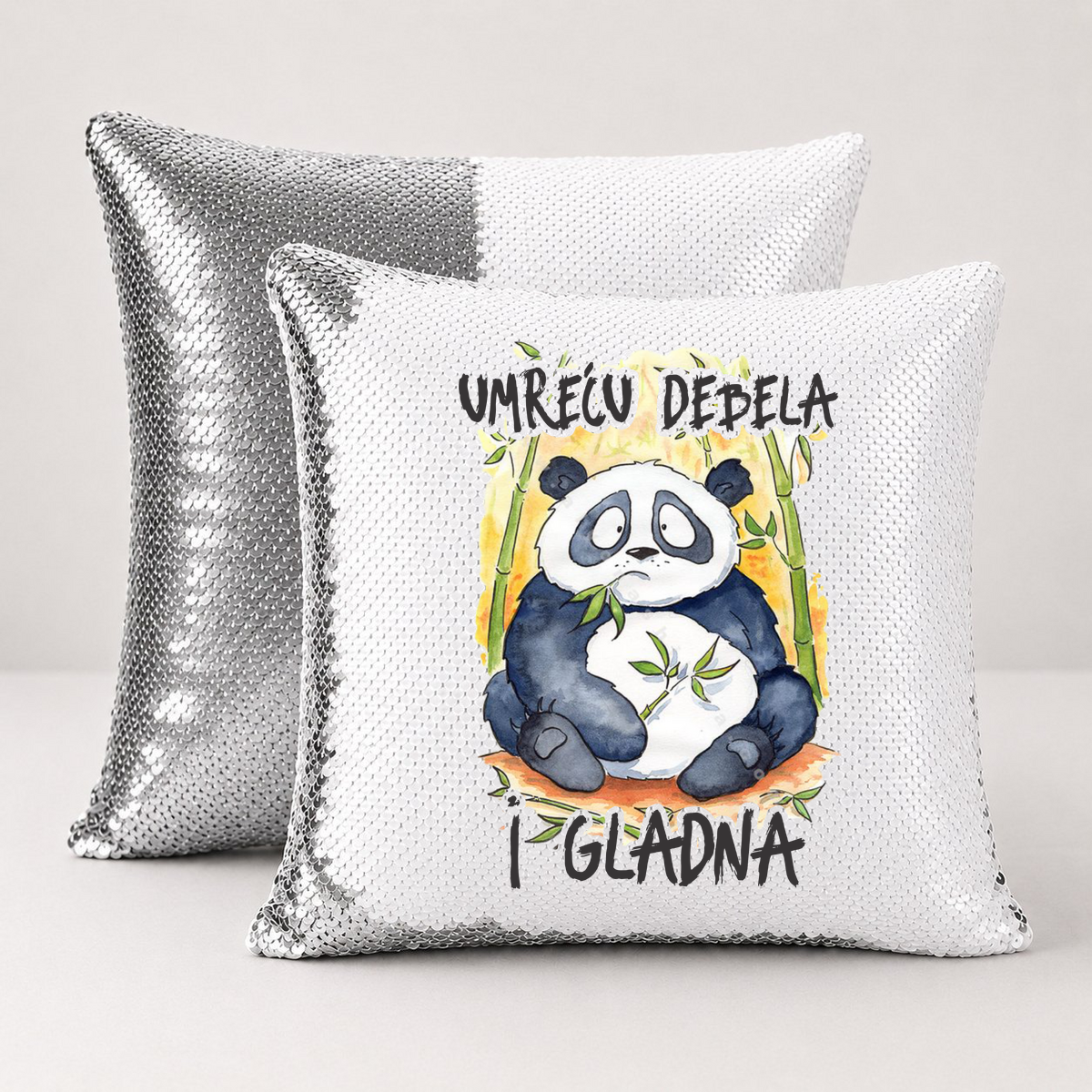 Umreću debela i gladna - Jastuk magični – prikaz izdelka